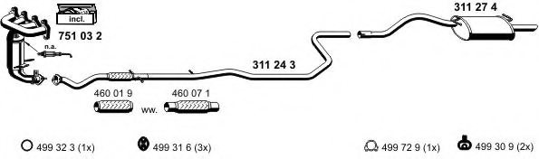 ERNST 031183 Exhaust System